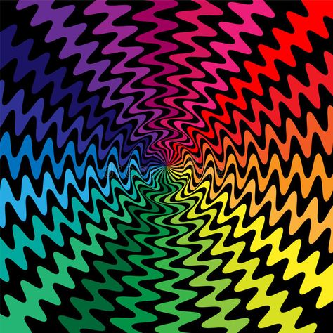 Trippy Rainbow Art, Native American Prophecies, Neon Art Painting, Trippy Rainbow, Trippy Backgrounds, Drawing Ideas List, Trippy Painting, Indie Art, Math Art