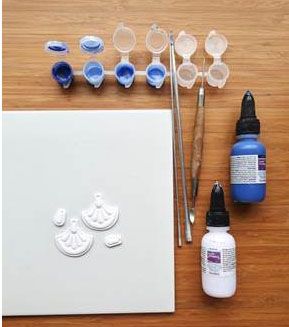 Sculpey Design Squad Challenge: Painting with Sculpey Liquid clay - Sculpey® Squad Challenge, Liquid Sculpey, Liquid Polymer Clay, Liquid Clay, Design Squad, Clay Set, Clear Liquids, Upcycling Projects, Polymer Clay Tutorials