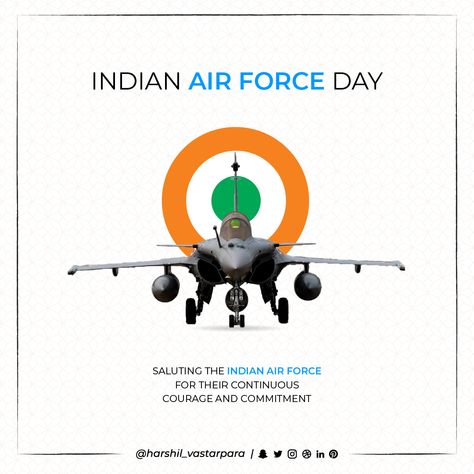 Indian Airforce Day Creatives, Indian Air Force Day Creative Ads, Indian Air Force Logo, Indian Air Force Day Poster, Air Force Images, Indian Air Force Day, Republic Day Status, Indian Airforce, Air Force Day