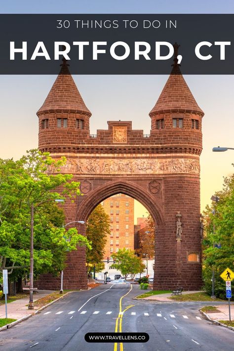 Discover the vibrant city of Hartford, Connecticut with our must-see list of attractions, historical sites, and hidden gems perfect for locals and tourists alike! Things To Do In Hartford Ct, Hartford Connecticut Aesthetic, Simsbury Connecticut, Connecticut History, Connecticut Travel, Adventures Of Tom Sawyer, England Trip, Hartford Connecticut, Hartford Ct