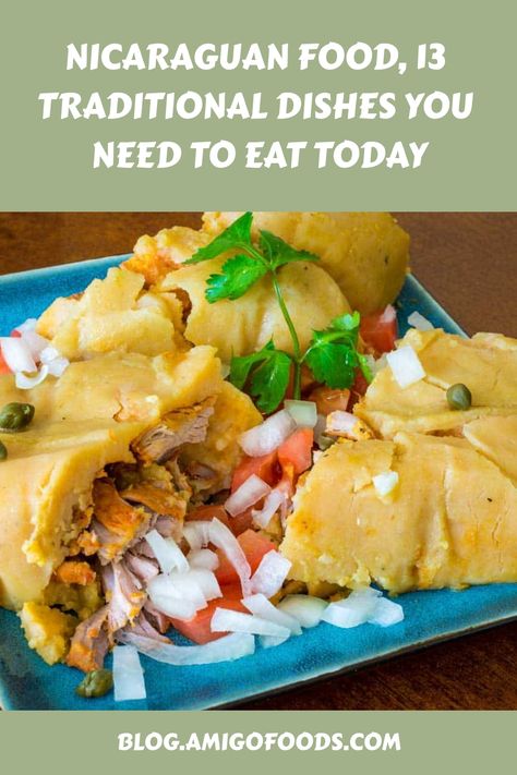 Nicaragua has one of the most diverse and delicious cuisines in the world. If you want to try Nicaraguan food, start with these 5 dishes! Nicaraguan Food Recipes, Nicaraguan Recipes, Three Milk Cake, Nicaraguan Food, Colombian Food, Traditional Dishes, Milk Cake, One Pot Dishes, Latin Food