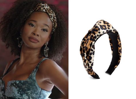 Dynasty 2x07 Fashion, Clothes, Style and Wardrobe worn on TV Shows | Shop Your TV Dynasty Outfits, Leopard Headband, Leopard Print Headband, Sam And Cat, Nickelodeon Shows, Jennifer Behr, Jane The Virgin, Worn On Tv, Brooklyn Nine Nine