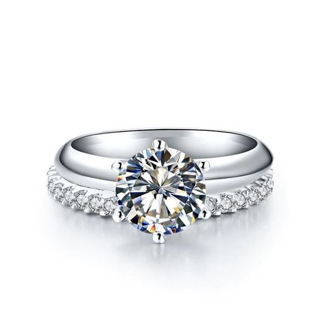 Luxury quality SONA synthetic stone wedding ring set,bridal set, engagement ring set for women,Wholesale Drop Shipping|Engagement Rings|Jewelry & Accessories - AliExpress Cheap Wedding Rings Sets, Prong Engagement Rings, Jewelry Real, Diamond Wedding Rings Sets, Bridal Engagement Rings, Luxury Diamonds, Ladies Diamond Rings, Wedding Ring Set, Platinum Metal