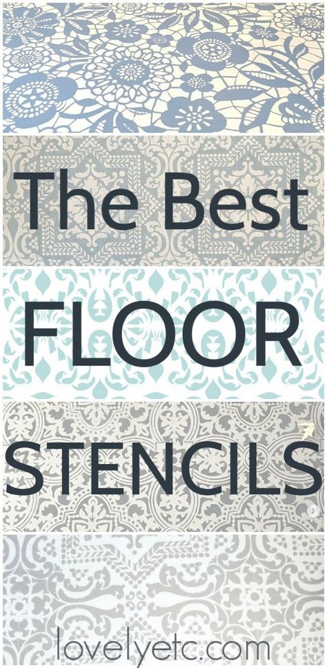 Floor Stencils Patterns, Stenciled Tile, Stenciled Tile Floor, Painting Linoleum Floors, Stenciled Floors, Painted Bathroom Floors, Paint Linoleum, Diy Painted Floors, Painted Vinyl Floors