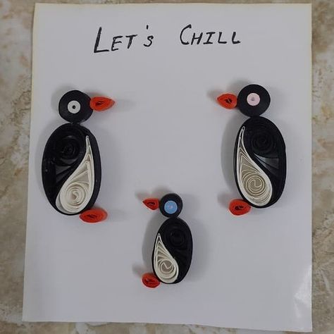 Donna Lee, Quilling Ideas, Paper Roll Crafts, Subscribe To My Channel, Paper Roll, Paper Quilling, Penguins, Enamel Pins, Pen