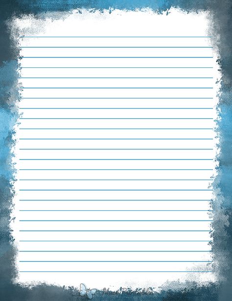 Stationary Printable, Blue Grunge, Printable Lined Paper, Lined Writing Paper, Writing Paper Printable Stationery, Old Paper Background, Note Writing Paper, Writing Paper Printable, Book Background