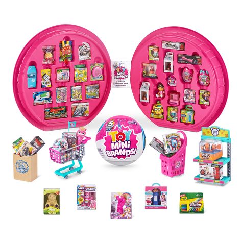 Mini Brands Birthday Party Ideas, Ella Bella, Build A Bear Workshop, Mini Brands, Food Accessories, Mystery Minis, Rubik's Cube, Tiny Things, Novelty Toys