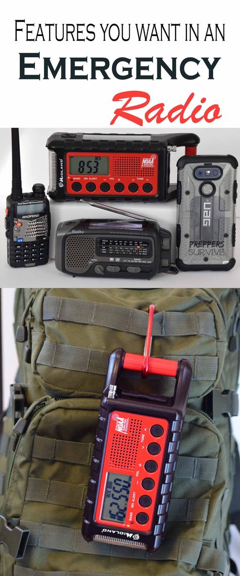 Emergency Radio, Emergency Preparedness Kit, Survival Supplies, Emergency Preparation, Walleye Fishing, Survival Shelter, Survival Kits, Urban Survival, Survival Techniques