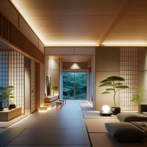 Modern Japanese House Asian Home Interior, Japan House Modern Japanese Style Interior Design, Akiya House, Vietnamese Interior Design, Luxury Japanese House, Japan Home Design, Japan Style House, Japanese Architecture Modern, Japanese Modern Architecture