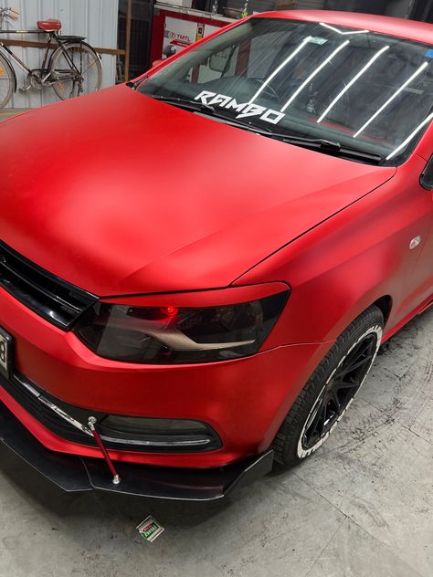 Polo Tdi, Polo Modified, Vw Polo Modified, Polo Car, Merc Benz, Polo Gti, Black Headlights, Car Modification, Camaro Zl1