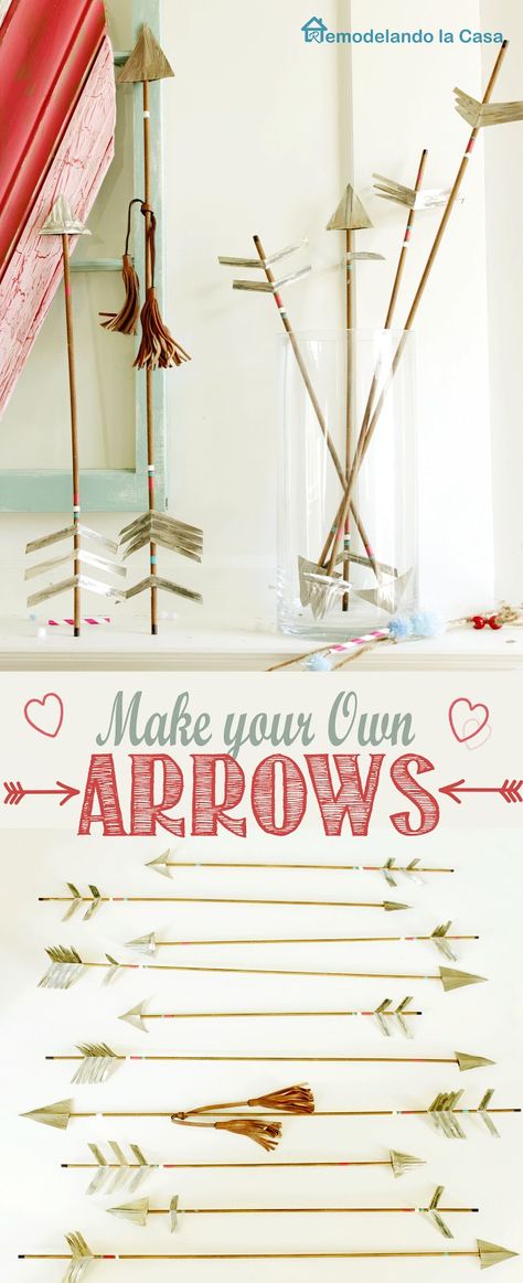 DIY rustic arrows to decorate for Valentines or any other occasion Valentines Bricolage, Dress Tips, Rustic Valentine, Happy Hearts Day, My Funny Valentine, Sweet Valentine, Valentine Day Crafts, Valentines Day Decorations, Valentine Crafts