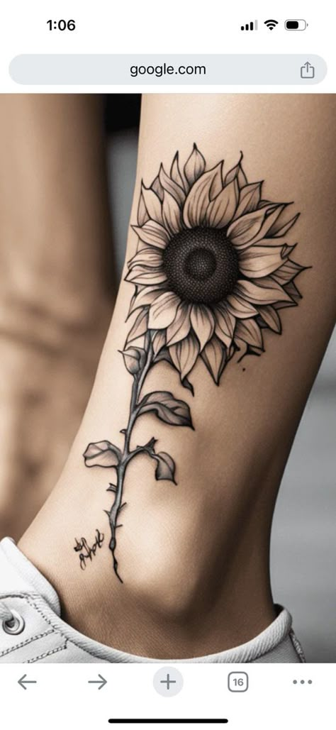 Sunflower Tattoo On Hand, Forearm Sunflower Tattoo, Sun Flower Tattoos, Sunflower Hip Tattoo, Tattoo Ideas Female Sunflower, Sunflower Forearm Tattoo, Sunflower Hand Tattoo, Sunflower And Rose Tattoo, Sunflower Shoulder Tattoo