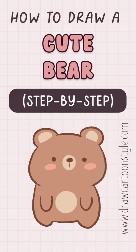 Step By Step Cute Animal Drawing, Cute Animal Drawings Kawaii Easy Step By Step, Kawaii Otter Drawing, Otter Doodle Easy, Cute Otter Drawing Easy, How To Draw Cartoon Animals Step By Step, Simple Otter Drawing, How To Draw An Otter Step By Step, How To Draw Otter