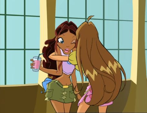 S2 E11 Aisha And Flora, Flora Winx Club, Aisha Winx, Totally Spies, Winx Club, Twinkle Twinkle, Aurora Sleeping Beauty