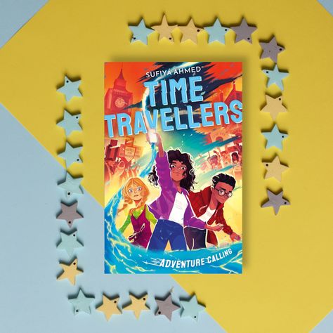 "A lively time travel story highlighting the importance of fighting for what’s right" Andrea Reece, Expert Reviewer The Time Travellers: Adventure Calling (7+/9+) by Sufiya Ahmed, Illustrated by Alessia Trunfio, Little Tiger Get 10% off and support your child's school. Alessia Trunfio, Time Travel Stories, Classic Childrens Books, The Time Machine, Book Suggestions, Time Machine, Big Adventure, Story Highlights, Back To The Future