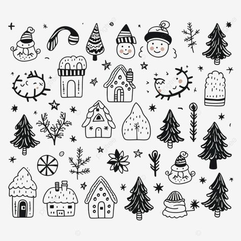 big set of christmas design element in doodle style christmas cartoon christmas sleigh santa gift Gift Png, Christmas Window Display, Christmas Card Art, Doodle Style, Christmas Cartoon, Cartoon Christmas, Christmas Sleigh, Transparent Image, Santa Gifts