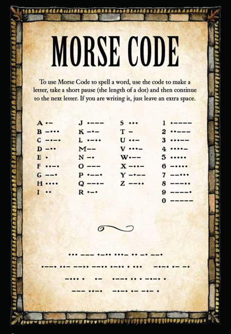 Morse Code Puzzle from The Extraordinary Education of Nicholas Benedict Activity Book. Click Here To See The Solution The Mysterious Benedict Society, 1000 Lifehacks, How To Make Letters, Escape Room Puzzles, Alphabet Code, Sign Language Alphabet, Secret Code, Escape Game, Save The World