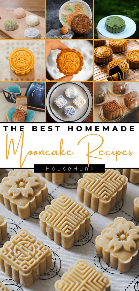 Mooncake Filling Recipe, Moon Cake Recipes, Baked Mooncake Recipe, Chinese Snack Recipes, Oreo Mooncake, Moon Cakes Recipe, Vegan Mooncake Recipe, Savory Mooncake, Moon Cake Filling