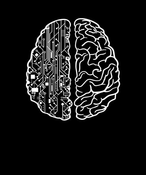 Programming Tattoo Ideas, Artificial Brain, Moving On Tattoos, Robot Logo, Electronics Wallpaper, Computer Architecture, Science Stickers, Raven King, 2022 Art