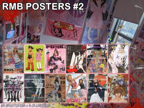 Sims 4 Y2k Posters, Sims 4 Cc Anime Posters, Sims 4 Cc Posters Decor Kpop, Sims 4 Anime Posters, Sims 4 Cc Room Decor Grunge, Sims4 Cc Posters, Sims 4 Cc Posters Decor Patreon, Ts4 Posters Cc, Sims 4 Kpop Cc Decor