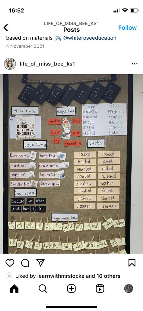 Literacy Display Board, English Classroom Displays, English Display, Year 2 Classroom, Literacy Display, Read Write Inc, Teaching Displays, English Classroom, New Classroom