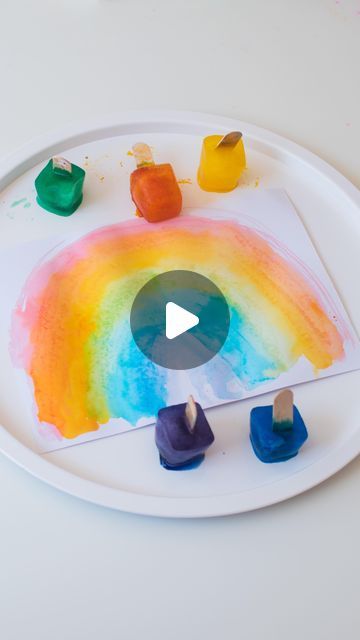 Inspire My Play ® on Instagram: "ICE PAINTS . Super simple but great fun, especially on a hot day! If you’re worried about stained fingers you can use a bit of ready mix paint instead. I cut the craft sticks in half. These are jumbo ones but if your ice cube tray is smaller, normal ones would be fine. You can find them in our Amazon storefront if you need some. . Do come and give us a follow for more simple play ideas! @inspiremyplay  . . . . . . . #inspiremyplay #holidayfun #playideas #earlylearning #playtray #sensoryplay #preschoolplay #toddlerplay #learningthroughplay" Mix Paint, Ice Painting, Craft Sticks, Toddler Play, Play Ideas, Hot Day, Sensory Bins, Ice Cube Tray, Learning Through Play