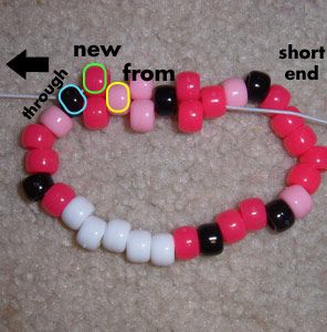 Crumpet's Kandi Patterns for Kandi Cuffs - Kandi Tutorials - Hello Kitty Cuff Tutorial - How To Make A Hello Kitty Cuff Hello Kitty Kandi, Kandi Tutorial, Cuff Tutorial, Pony Bead Animals, Kandi Cuff Patterns, Bead Animals, Kandi Cuffs, Diy Kandi Bracelets, Diy Kandi