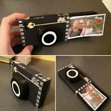 present idea - camerabox made of box matches #DIY #camerabox Diy Match Box Crafts, Camera Photo Box Diy, Camera Box Diy, Book Report Ideas Elementary, Diy Cardboard Camera, Photo Box Diy, Cardboard Camera, Teen Boxing, Black People Homecoming