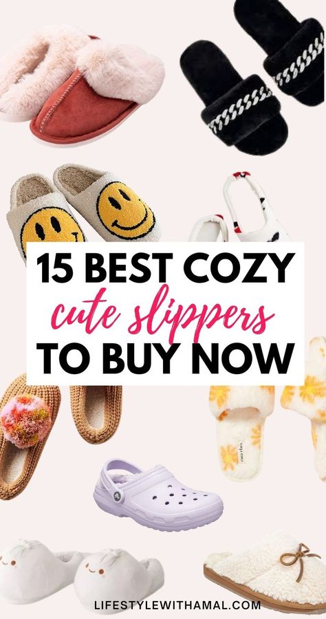 If you are looking for the cutest pair of slippers to buy for the winter season that will give you the cloud-like feeling both indoors and outdoors, these cute fluffy slippers are the one! Oh, and if you are looking for gift-giving ideas, these slippers will 100% be used all the time. You just can't go wrong with these slippers as gift idea! Slippers Gift Ideas, Slipper Gift Ideas, One Decoration, Heated Slippers, Stocking Suffers, Amazon Christmas Gifts, Cheap Diy Christmas Gifts, Best Slippers