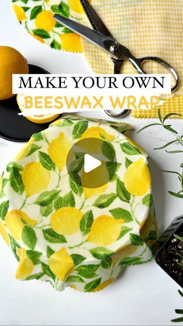 Resh Gala | Organic Gardener on Instagram: "How to Make Reusable BEESWAX WRAP:

WHAT YOU’LL NEED:
Cotton Fabric
Pinking Shears
Pencil
Bowl/ Lid
Beeswax Pellets
Iron
Parchment Paper
Aluminum Foil
Old Towels

HOW TO PROCEED:
1. Wash, dry & iron cotton fabric.
2. Place any lid/ bowl on top of the fabric and stencil around it to draw a circle with a pencil.
3. Cut using pinking shears. 
4. Cover bottom of the iron with aluminum foil to prevent wax from sticking to it. Heat iron to cotton/ linen setting.
5. Don’t forget to place old towels on top of the ironing board (to prevent melted wax from sticking to it) & place a large sheet of parchment paper on top.
6. Place fabric on top of the parchment paper & sprinkle 1 to 2 tbsp of beeswax pellets evenly.
7. Fold parchment paper to cover the fabri Culinary Tips, Bees Wax Wraps, Beeswax Wrap, Wax Wraps, Beeswax Wraps, Old Towels, Pinking Shears, Homemade Holiday, Organic Living