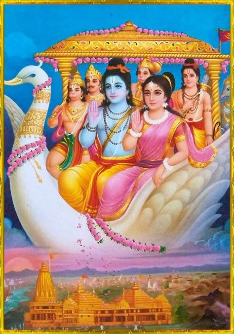 rama-sita-parivar-returned-to-ayodhya-no-watermark Mata Sita, Lord Ram Image, Shri Ram Wallpaper, Rama Sita, Rama Image, Ram Image, Lord Rama Images, Sri Rama, Shri Hanuman