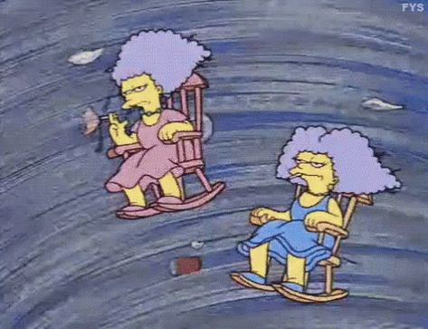 Tornado GIF - Tornado Simpsons Smoking - Discover & Share GIFs Patty And Selma, Selma Bouvier, Tornado Gif, The Simpson, Homer Simpson, Good Cartoons, Futurama, 20th Century Fox, Old Cartoons