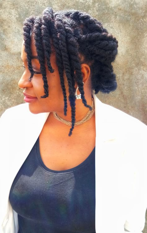 Styling 2 Strand Twists, Chunky Twists Natural Hair, Twists Natural Hair, Jumbo Twists, Chunky Twists, Quick Natural Hair Styles, Natural Hairstyle, African Hair Braiding Styles, Natural Afro Hairstyles