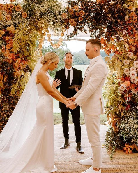 Sarah on Instagram: “A huge thank you to our pastor James for flying all the way to Byron to marry us! You made the ceremony so fun, joyful and personal🤍🙏🏼” Sarahs Day, Sarah Day, Dried Citrus, Sarah's Day, Festival Bride, Ceremony Arch, Wedding Goals, Day Wedding, Wedding Plans