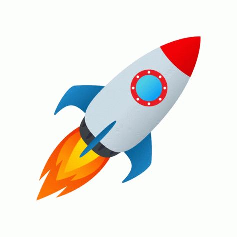 Rocket Joypixels Sticker - Rocket Joypixels Flying Up - Discover & Share GIFs Rocket Kartun, Rocket Take Off, Rocket Animation, Rocket Illustration Design, Rocket Animation Gif, Rocket Flying, Rocket Vector Illustration, Fire Animation, Gif Png