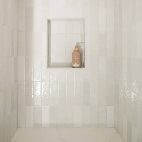 Cloe Tile, White Shower Tile, Master Bath Tile, Shower Wall Tile, White Bathroom Tiles, Polished Porcelain Tiles, Glazed Ceramic Tile, Bath Tiles, White Shower