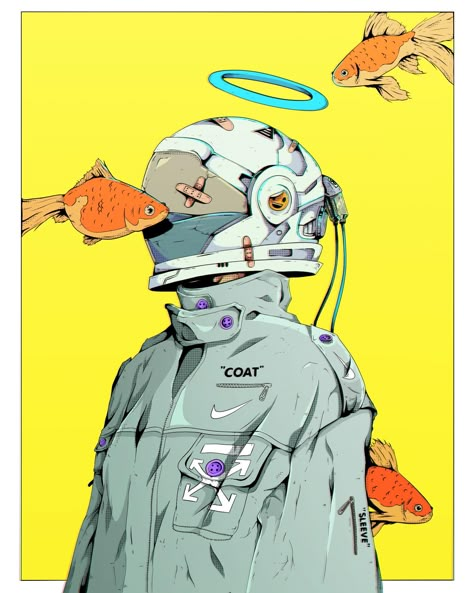 viii ♡ on Twitter: "[a lost soul]… " Astronaut Art, Arte Cyberpunk, Samurai Art, Nft Art, Arte Sketchbook, Lost Soul, Cyberpunk Art, 영감을 주는 캐릭터, Cartoon Art Styles