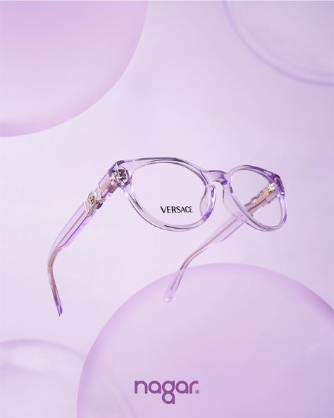 Mini trendsetters deserve mini masterpieces! ✨ These Versace eyeglasses boast a stunning purple hue and premium craftsmanship that exudes luxury. The perfect blend of style and functionality for your little fashion icon! Explore the collection at your nearest Nagar store! Visit us now! 📍C.G Road | Satellite | Bopal | Naranpura #versaceeyewear #kidsfashion #shadesofluxury #eyewear #designer #style #designereyewear #gucci #sunglasses #fashion #craftmanship Optician Marketing, Mini Masterpieces, Versace Eyewear, Versace Eyeglasses, Eyewear Shop, Social Media Design Inspiration, Eye Wear, Sunglasses Fashion, Gucci Sunglasses