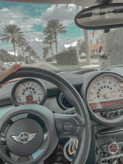 Mini Cooper Snapchat Stories, Mini Cooper Aesthetic Interior, Mini Cooper Aesthetic, Cream Mini Cooper Aesthetic, Mini Cooper Convertible Aesthetic, Cooper Aesthetic, Mini Cooper Aesthetic Vintage, Grey Mini Cooper Aesthetic, Mini Cooper 4 Door Aesthetic