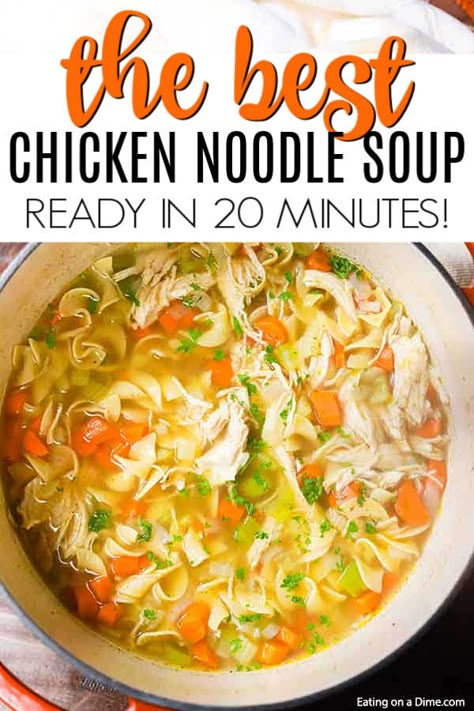 Best Homemade Chicken Noodle Soup, Homemade Chicken Noodle Soup Recipe, Chicken Noodle Soup Recipe Homemade, Best Chicken Noodle Soup, Chicken Noodle Soup Crock Pot, Chicken Noodle Soup Recipe, Chicken Noodle Soup Easy, Homemade Chicken Noodle, Noodle Soup Recipe