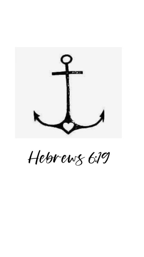 Anchored In Christ, Hebrews 6, Anchor Tattoos, Tattoos For Guys, Tattoos