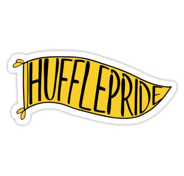 sticker hufflepride Harry Potter Stick, Banner Sticker, Imprimibles Harry Potter, Harry Potter Stickers, Hufflepuff Pride, Harry Potter Bedroom, Homemade Stickers, Harry Potter Feels, Harry Potter Hufflepuff