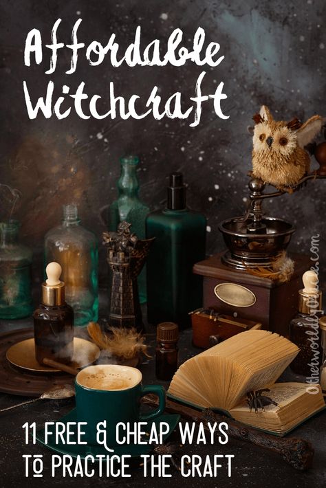 If you have a little money to spend, there are also cheap and affordable options that don’t come from a high-priced metaphysical store. Here are 11 FREE or CHEAP witchcraft tools and spell ingredients for witches on a budget. Budget Witch Tips, Cheap Witchcraft Supplies, Witch On A Budget, Witchcraft On A Budget, Dollar Tree Witchcraft, Witchy Websites, Dollar Store Witchcraft, Budget Witchcraft, Witchy Supplies