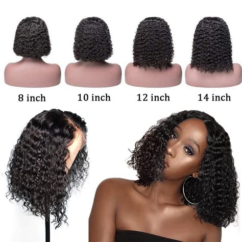 Short Curly Wigs For Black Women, Pin Pictures, Curly Wigs For Black Women, Braiding Hairstyles, Fancy Braids, Hair Natural Color, Protective Hairstyles For Natural Hair, Curly Bob Wigs, Bob Lace Front Wigs