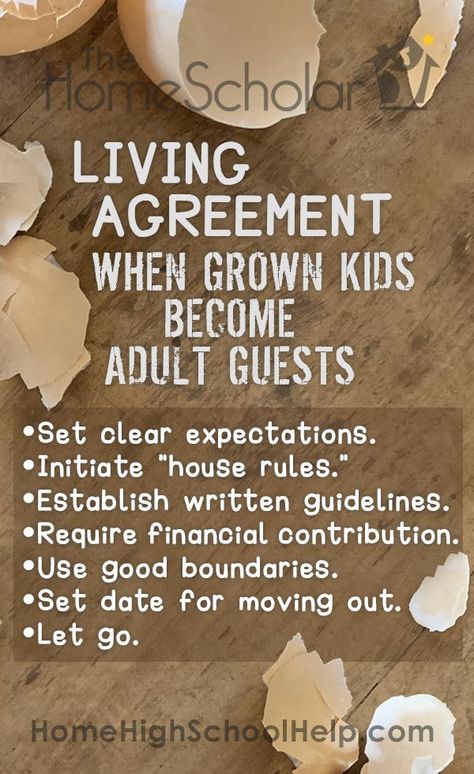 House Rules For Adult Children, Adult Children Living At Home, Family Responsibilities, Becoming An Adult, Face Printable, Parenting Adult Children, Parenting Issues, Rules For Kids, Homeschool High School