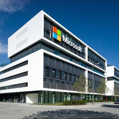 Microsoft Headquarters, Factory Architecture, Cladding Design, Facade Material, Warehouse Design, Facade Cladding, Desain Editorial, Architectural Practice, Exterior Cladding