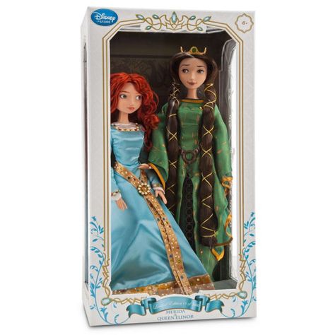 MmDisney200 Queen Elinor, Disney Princess Doll Collection, Brave Movie, Disney Barbie Dolls, Disney Animators, Disney Brave, Disney Princess Dolls, Dream Doll, Doll Set