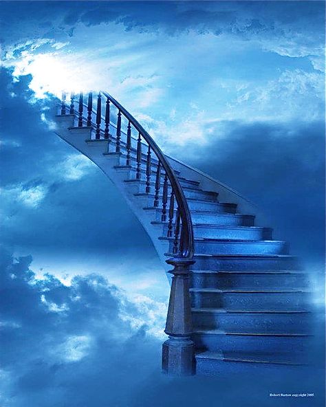 There! Now it's built. Come down Gramps, Bobby Jr., Cathi, Adam Grangma, and Mom. Stairs To Heaven, I'm Not Like Other Girls, Behind Blue Eyes, Angels Among Us, Stairway To Heaven, Blue Hour, Feeling Blue, Love Blue, To Heaven