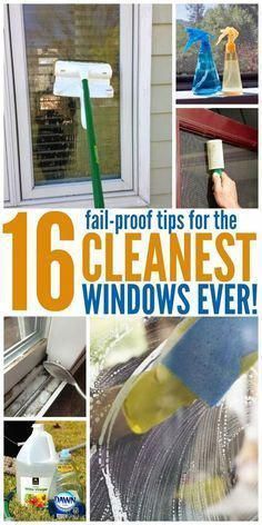 16 Window Cleaning Tips for the Cleanest Windows EVER Window Cleaning Tips, Clean Baking Pans, Cleaning Tricks, Deep Cleaning Tips, Window Cleaning, Kitchen Cleaning Hacks, Cleaners Homemade, Natural Cleaning Products, Window Cleaner