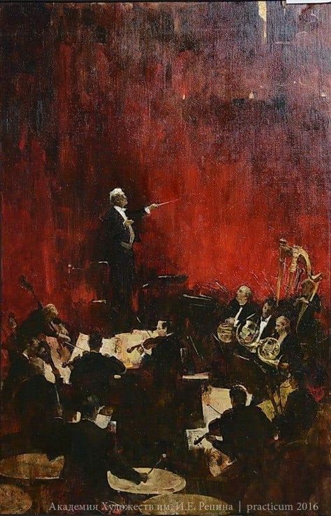 Russian Art Aesthetic, Classic Music Aesthetic, Klaus Makela, Violin Art, Rennaissance Art, Music Painting, Musical Art, Dark Art Illustrations, Russian Art